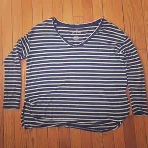 AE Striped Long Sleeve Soft & Sexy
